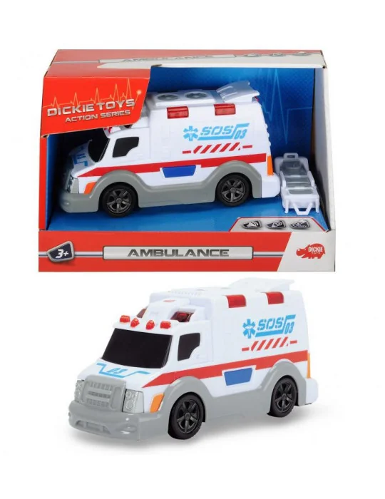 Dickie 203302004 Action Series Ambulancia 15 cm