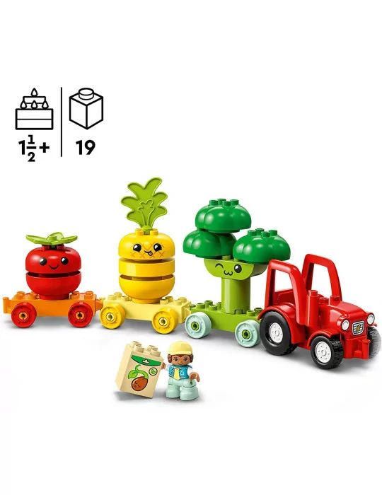 LEGO 10982 DUPLO Traktor so zeleninou a ovocím