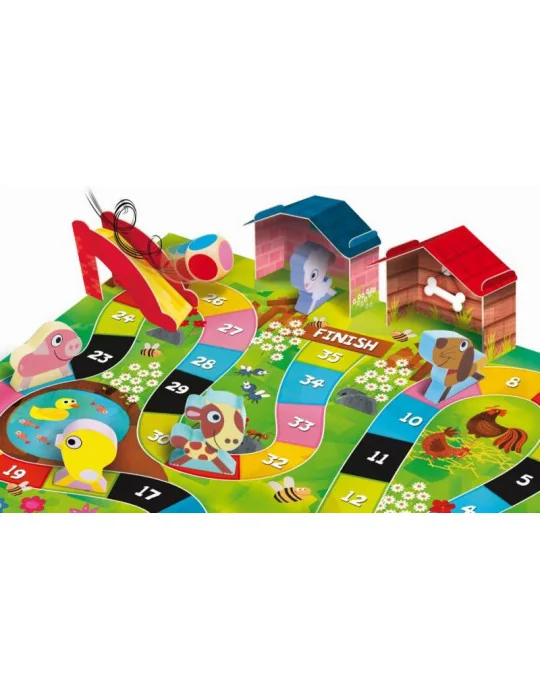 Lisciani 85873 Montessori Baby hra - Drevená farma