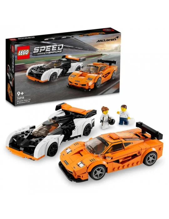 LEGO 76918 SPEED CHAMPIONS McLaren Solus GT a McLaren F1 LM
