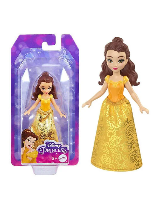 Mattel HLW69 Disney Princess malá bábika princezná Bella kráska