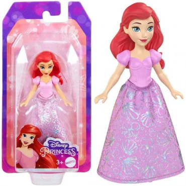 Mattel HLW69 Disney Princess malá bábika princezná Ariel morská panna