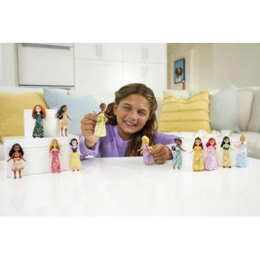 Mattel HLW69 Disney Princess malá bábika princezná Aurora - Šípková Ruženka