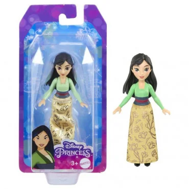 Mattel HLW69 Disney Princess malá bábika princezná Mulan