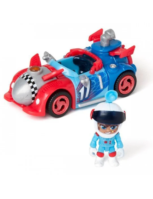 T-Racers: Meglepetés szuperjárgány és figura abroncsban - többféle