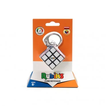 Spin Master 6064001 Hlavolam Rubikova kocka 3x3x3 kľúčenka