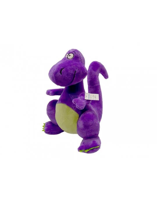 Mac toys Plyšový fialový dinosaurus