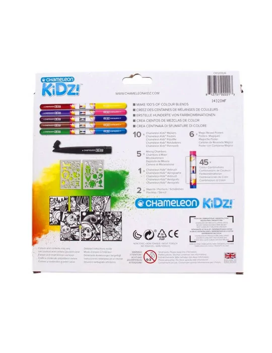 Detský set Chameleon Kidz Blendy pens - Blend & Spray 10ks tónovacích fixiek