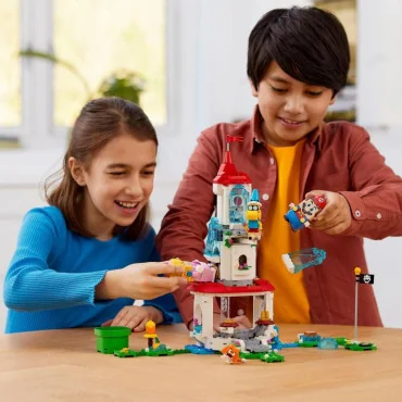 LEGO 71407 Super Mario Mačka Peach a ľadová veža – rozširujúci set