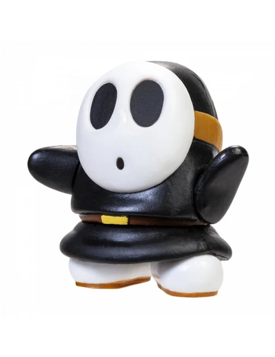 Nintendo - 6 cm figúrka Super Mario - Black Shy Guy
