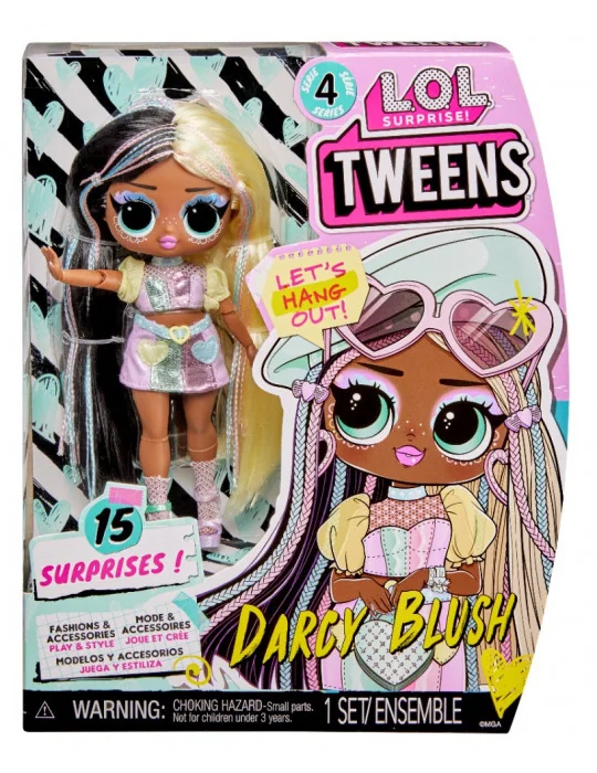 L.O.L. Surprise! Tweens bábika Darcy Blush - séria 4