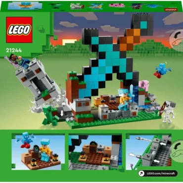 LEGO 21244 MINECRAFT Rytierska základňa