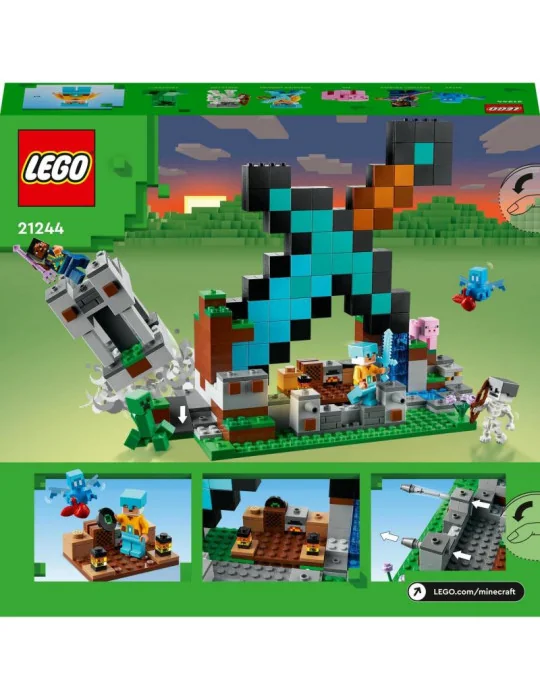 LEGO 21244 MINECRAFT Rytierska základňa