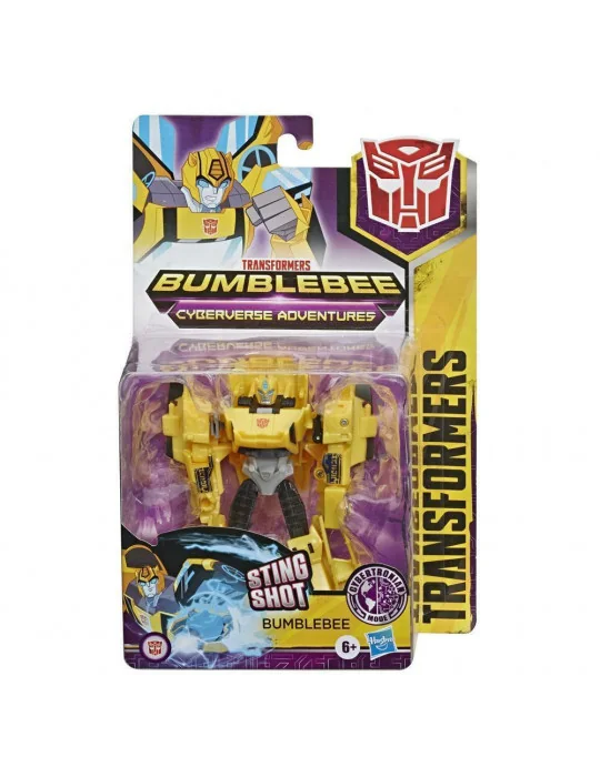 Hasbro E1884-E7084 Transformers Cyberverse figúrka 5-7 krokov transformácie Bumblebee