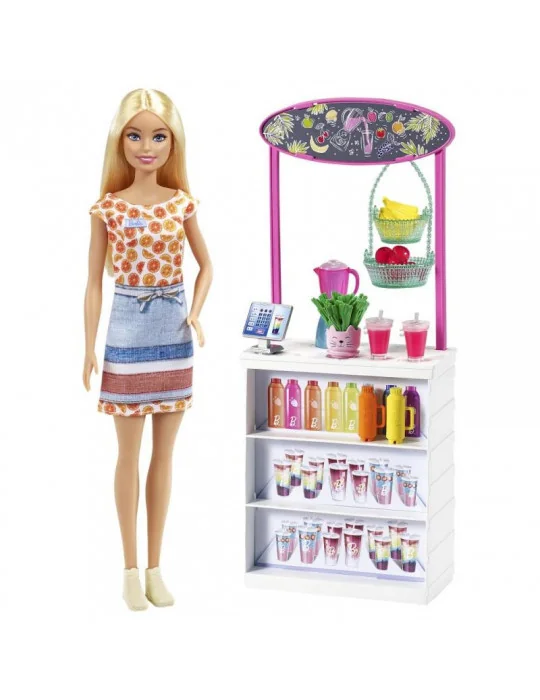 Mattel GRN75 Barbie Smoothie stánok s bábikou