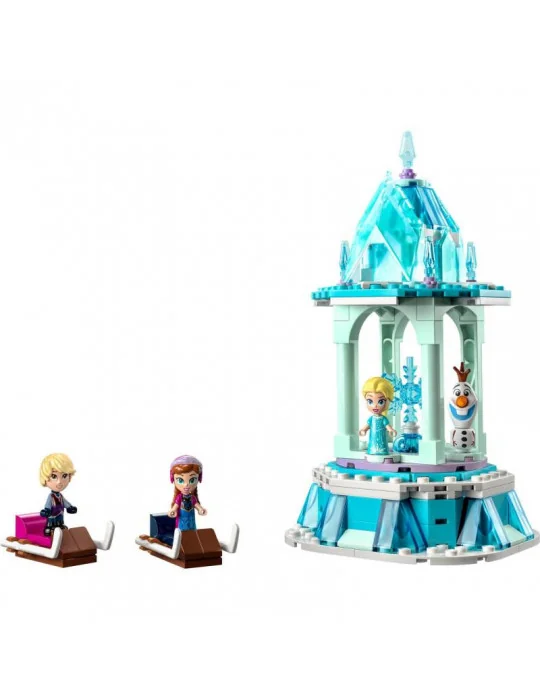 LEGO 43218 DISNEY Čarovný kolotoč Anny a Elsy