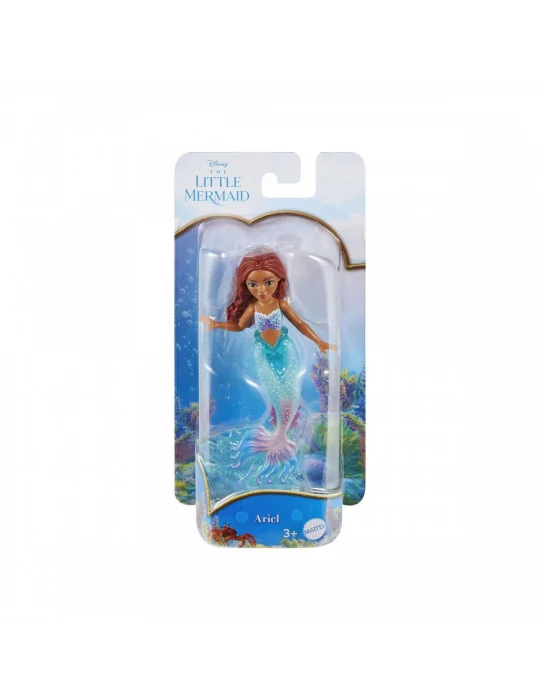 Mattel HNF43 The Little Mermaid - Malá morská víla Ariel mini bábika