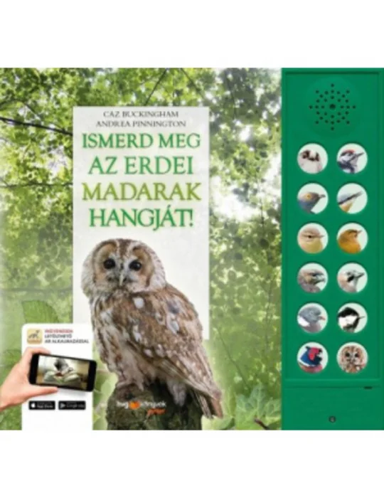 Ismerd meg az erdei madarak hangját! ismeretterjesztő könyv