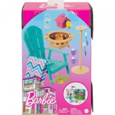 Mattel HJV32-HJV33 Barbie® Štýlový nábytok - Záhradná grilovačka