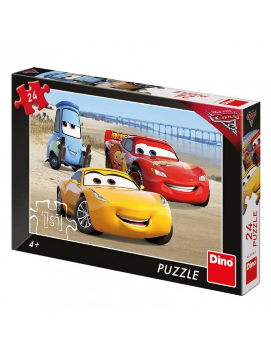 Dino 351585 Puzzle 24 dielov Cars 3 - Na pláži