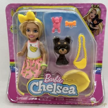 Mattel HGT11 Barbie bábika Chelsea so psíkom