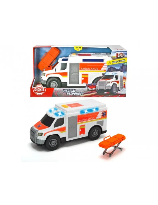 Dickie 203306002 Action Series Ambulancia 30 cm