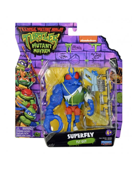 Teenage Mutant Ninja Turtles - Základná akčná figúrka 11 cm - Superfly