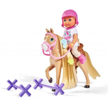 Simba Bábika Evička s koníkom