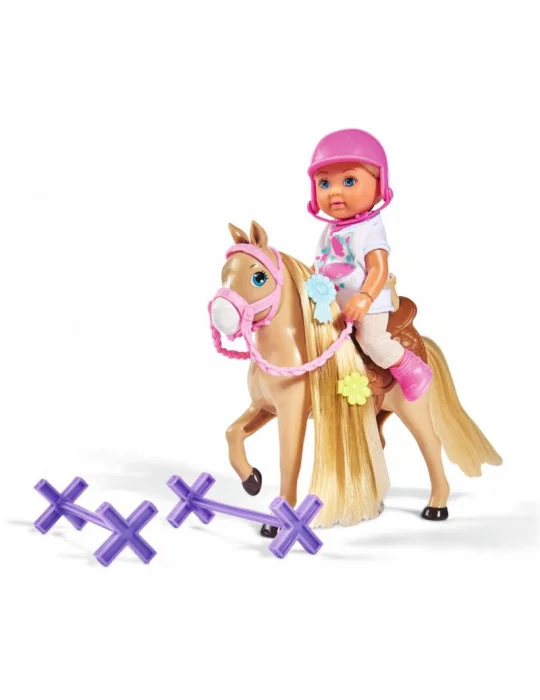Simba Bábika Evička s koníkom