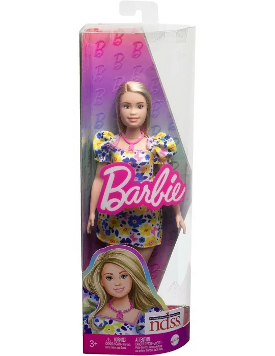 Mattel HHJT05 Barbie® Modelka s Downovým syndrómom
