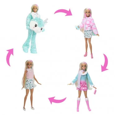 Barbie Adventný kalendár Barbie® Cutie Reveal HJX76