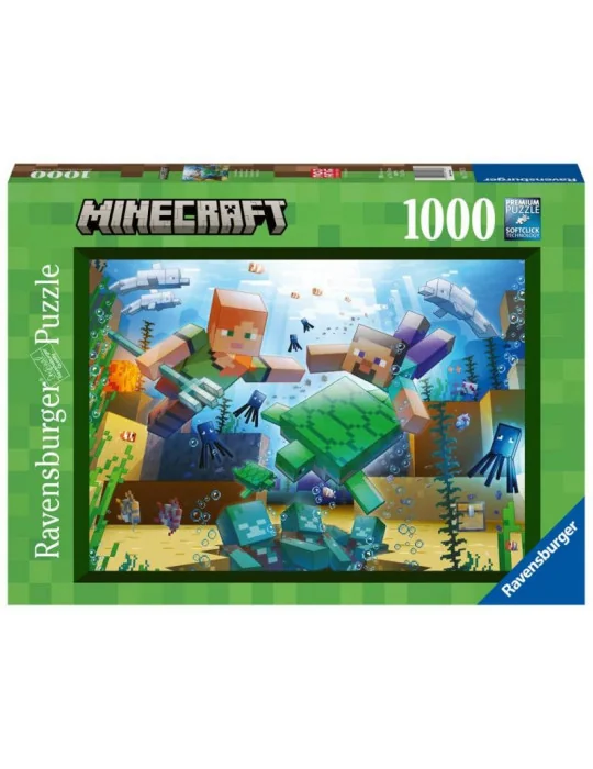 Ravensburger 17187 Puzzle 1000 dielikov Minecraft 