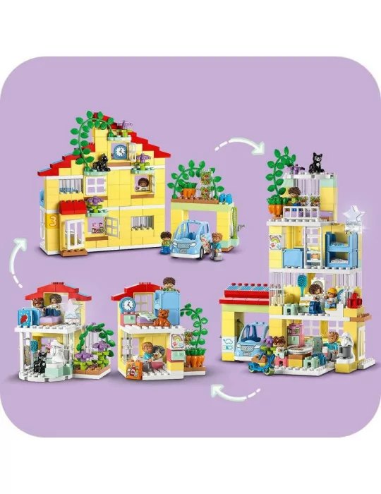 LEGO 10994 DUPLO Rodinný dom 3 v 1