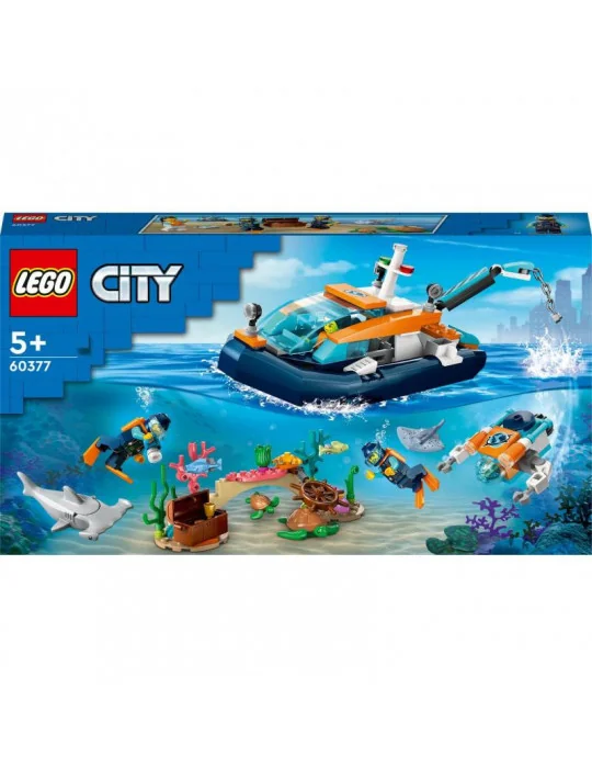 LEGO 60377 CITY Prieskumná ponorka potápačov