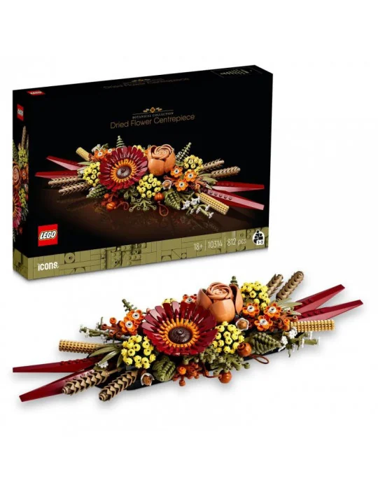 LEGO 10314 Botanical Collection Dekorácia zo sušených kvetov