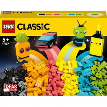 LEGO 11027 CLASSIC neónová kreatívna zábava