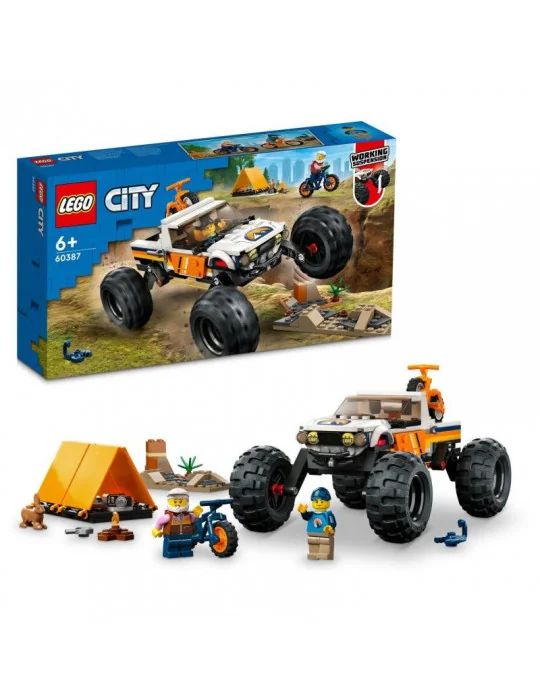 LEGO 60387 CITY Dobrodružstvá s terénnym autom 4 x 4