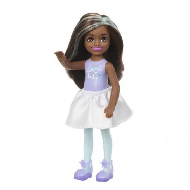 Mattel HKR17 Barbie Cutie reveal Chelsea bábika pastelová edícia Pudlík