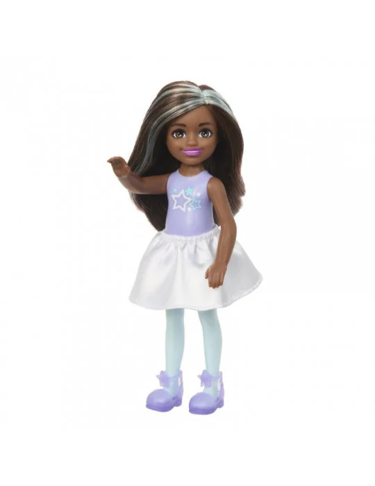 Mattel HKR17 Barbie Cutie reveal Chelsea bábika pastelová edícia Pudlík