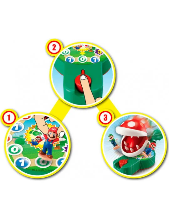 Super Mario - Piranha Plant Escape, stolová hra