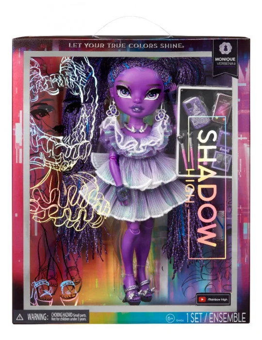 Shadow High 583059 Color Shine bábika Monique Verbena
