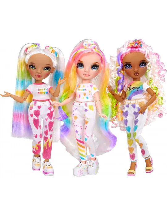 MGA Rainbow High Fashion Doll Color & Create s fialovými očami