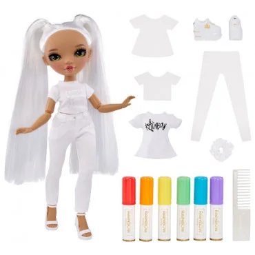 MGA Rainbow High Fashion Doll Color & Create so zelenými očami 