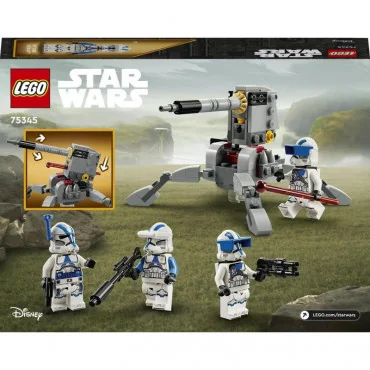 LEGO 75345 Star Wars Bojový balíček klonovaných vojakov z 501. légie