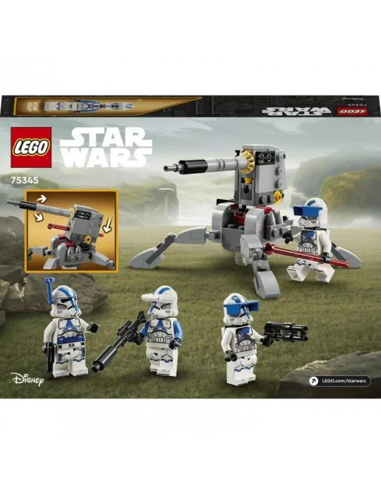 LEGO 75345 Star Wars Bojový balíček klonovaných vojakov z 501. légie