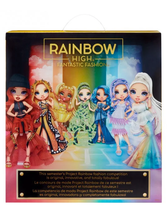 Rainbow High Fantastic fashion bábika - Jade Hunter