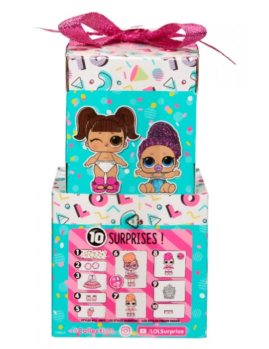 L.O.L. Surprise! Confetti Narodeninová bábika so sestričkou