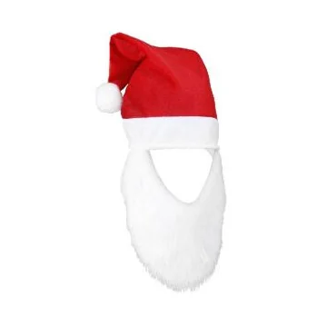 Súprava Santa čiapka s bradou, 29 x 36 cm