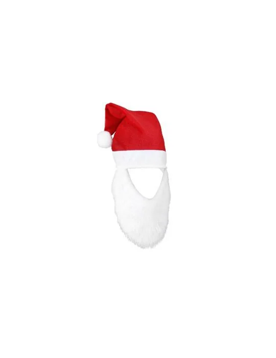 Súprava Santa čiapka s bradou, 29 x 36 cm