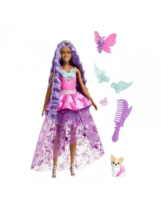 Mattel HLC33 Barbie a dotyk kúzla bábika Brooklyn 